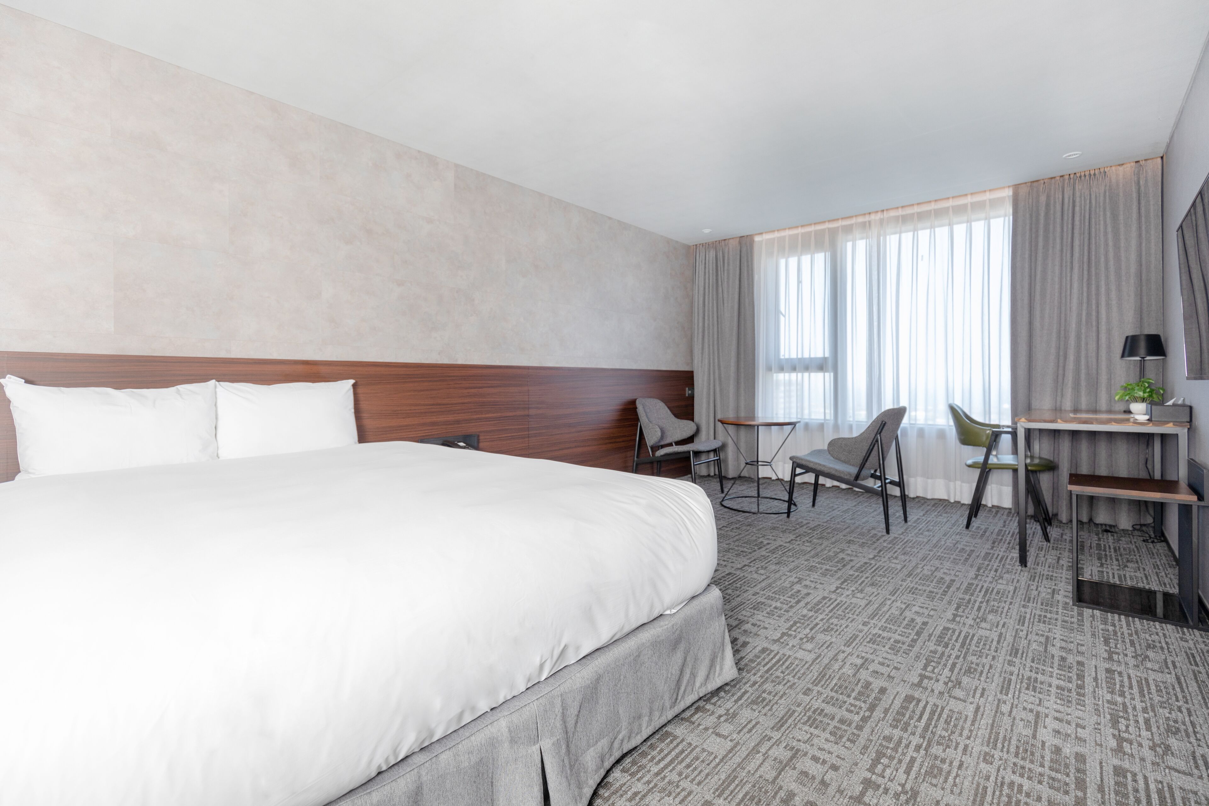 premier double room | in-room safe, desk, blackout curtains, free wifi