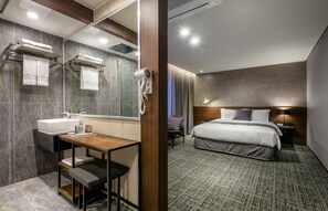 Deluxe Double Room | In-room safe, desk, blackout curtains, free WiFi - Withstay Hotel (Jeju City)