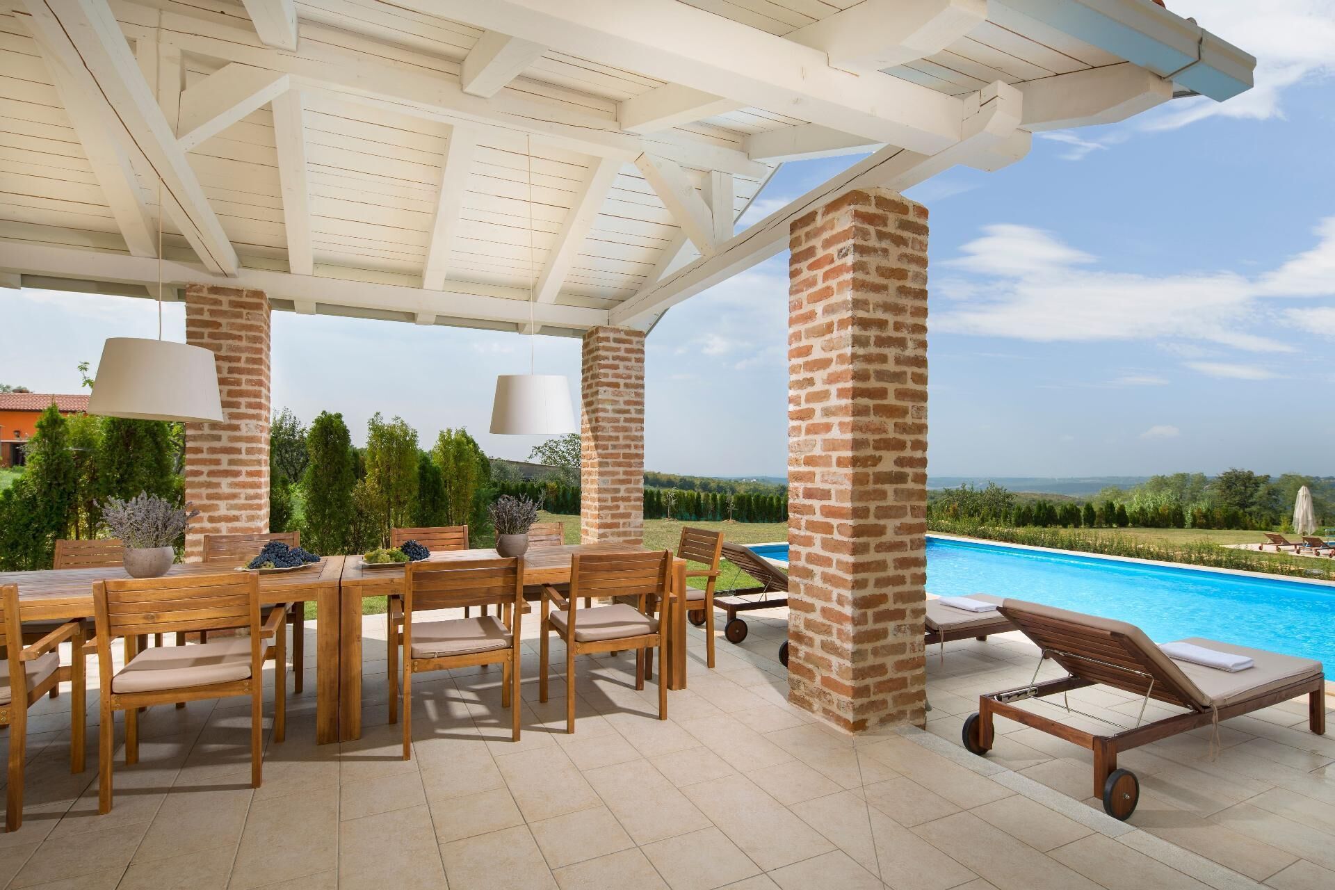 Udendørs spisemuligheder