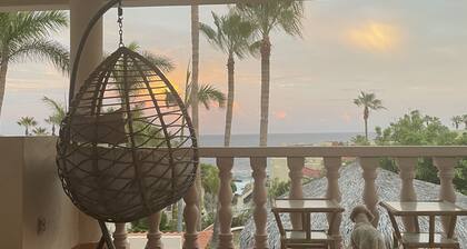 Private home OCEAN VIEW VILLA<br>pool, spa, 3 terraces.1 Minute walk to beach.