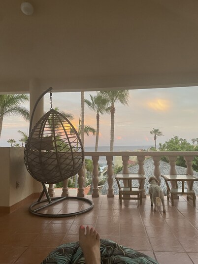 Private home OCEAN VIEW VILLA<br>pool, spa, 3 terraces.1 Minute walk to beach.