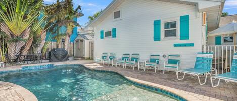 Außenpool, beheizter Pool