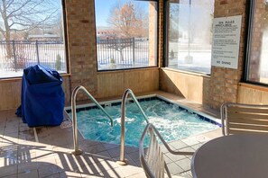 Indoor pool, a heated pool