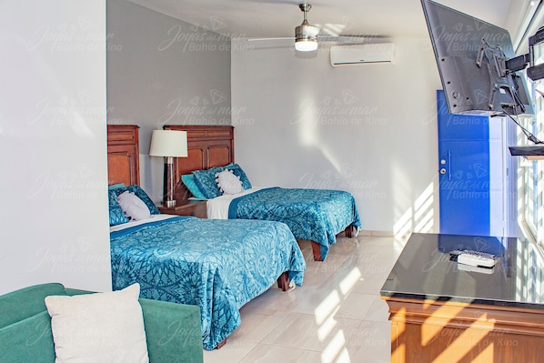 3 bedrooms, iron/ironing board, free WiFi, bed sheets