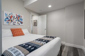 1 bedroom, iron/ironing board, travel crib, free WiFi