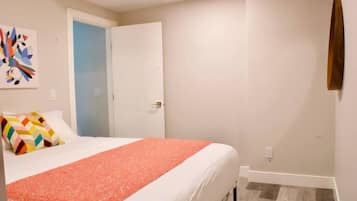 1 bedroom, iron/ironing board, travel crib, free WiFi