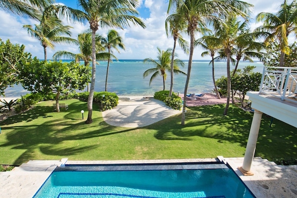 Private beach front along south sound's protected reef.