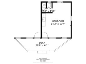 Floor plan - Cottage 10 Summary:<br>S (Laconia)