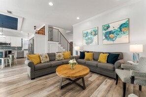 TV, books, video library