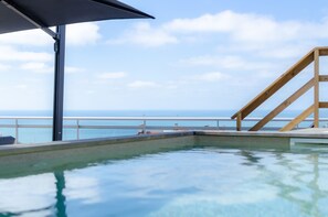 Outdoor pool, a heated pool - The Penthouse - Private Heated Pool and Sea View Terrace (Nazaré)