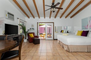 Deluxe Room, 1 King Bed | Premium bedding, in-room safe, blackout drapes, iron/ironing board - Float Palm Springs (Palm Springs)