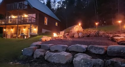 Northeast Kingdom Post and Beam home on Miles Pond VT