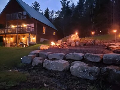 Northeast Kingdom Post and Beam home on Miles Pond VT