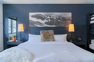 小型客房 | 高档床上用品、羽绒被、加厚床垫、迷你吧