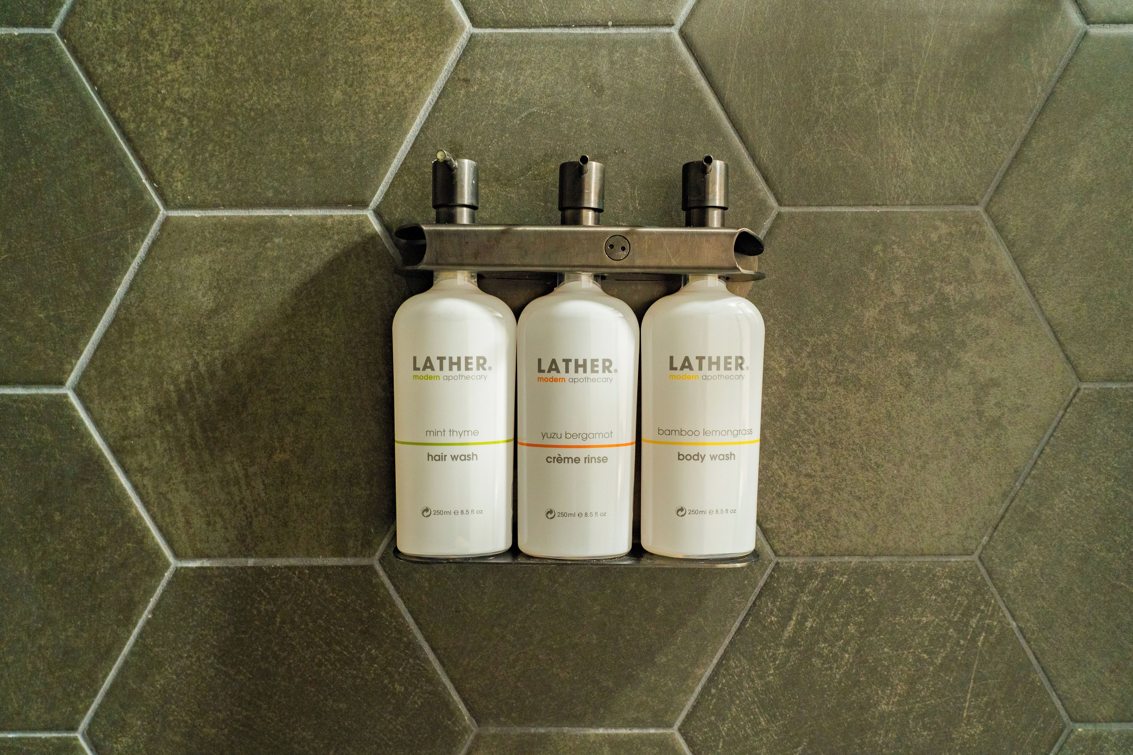eco-friendly toiletries, hair dryer, bathrobes, slippers