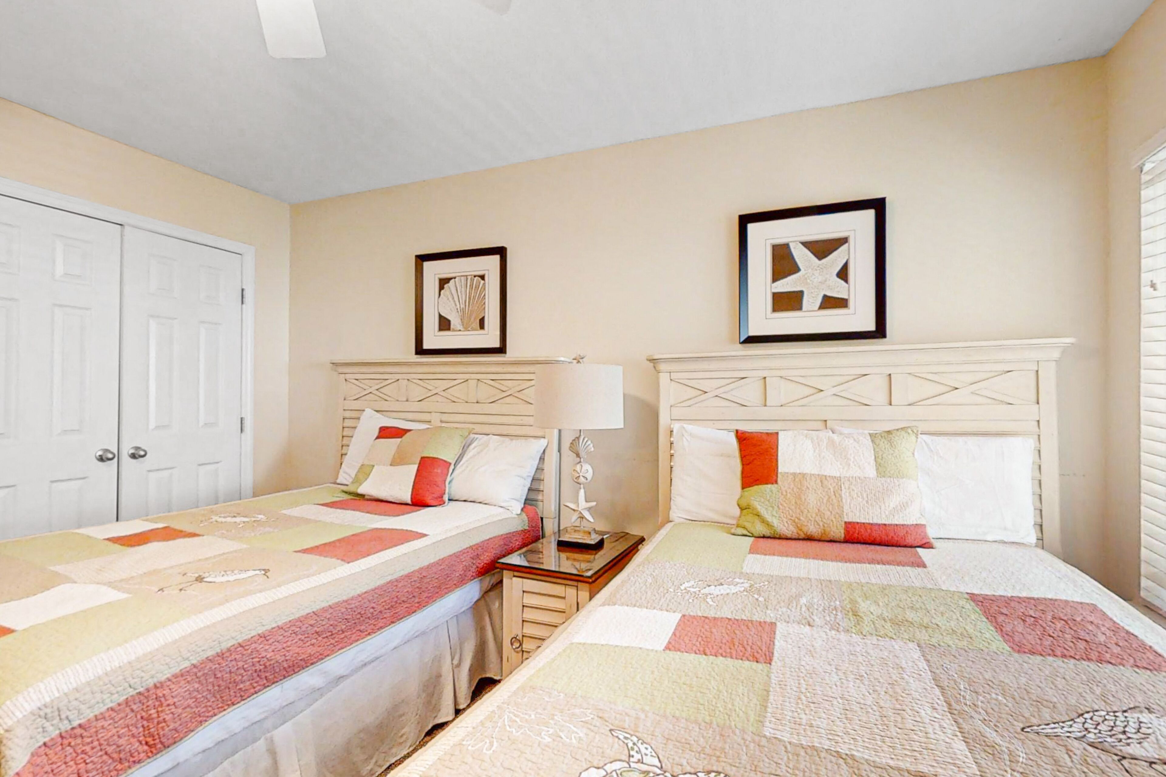 2 chambres, fer et planche à repasser, Internet, draps fournis