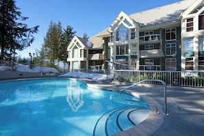 Pool - Ski-In-Out Condo with Hot Tub, Pool & Parking (Whistler)