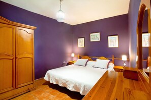 3 bedrooms, iron/ironing board, free WiFi, bed sheets - Country Home Finca Tropical with Sea View, Pool, Wi-Fi, A/C, Garden & Terrace (Las Palmas)