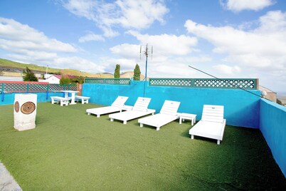 Country Home Finca Tropical with Sea View, Pool, Wi-Fi, A/C, Garden & Terrace