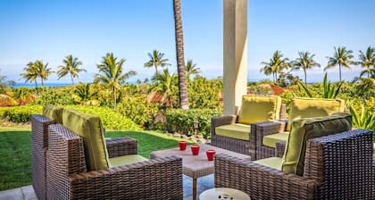 Luxe Coastal View 2907C Villa at Hualalai w/ Resort Pool & AC