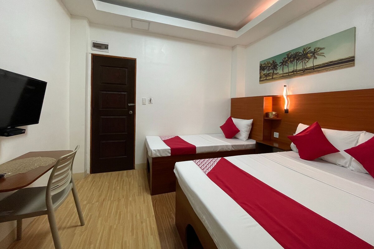 Free WiFi, bed sheets