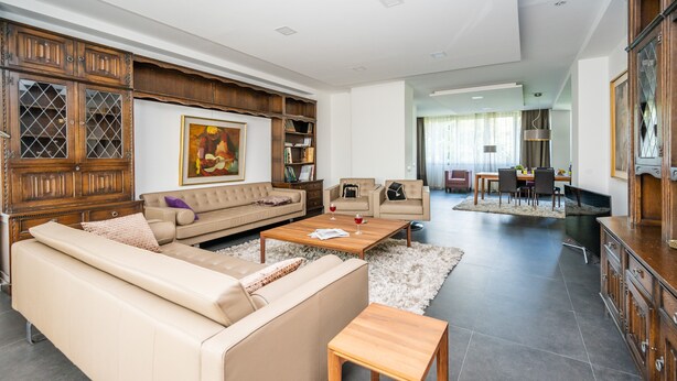 Living area - Luxury Apartment in Beautiful Neighborhood (Sarajevo)