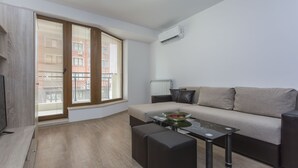 Living area - Modern 1bdr Apartment Near Center - Free Parking (Sofia)
