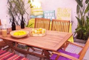 Restauration en plein air