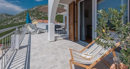 Maison de vacances Gornja Brela pour 1 - 5 personnes avec 2 chambres Ă coucher - Logement de vacance