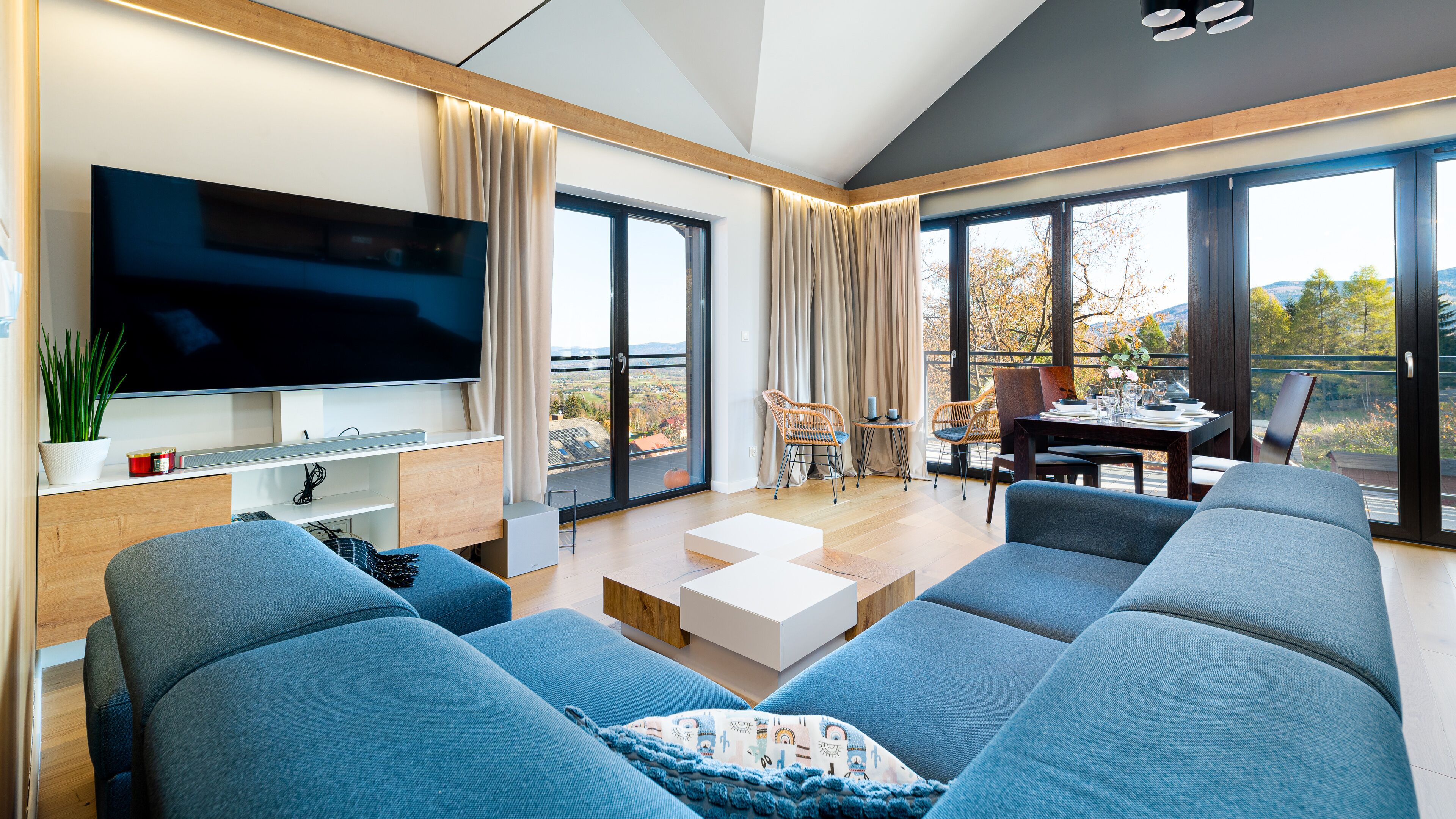 Apartment (16 C) | Living area | Flat-screen TV