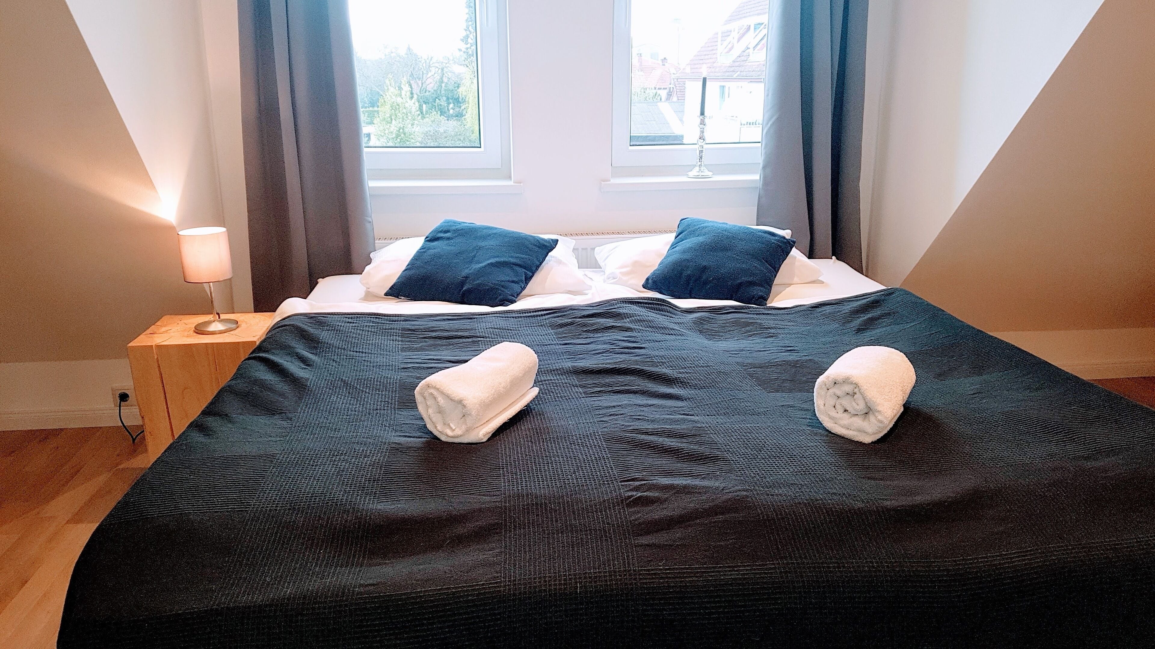 Luxury Apartment, Garden View | Individually decorated, individually furnished, desk, blackout drapes