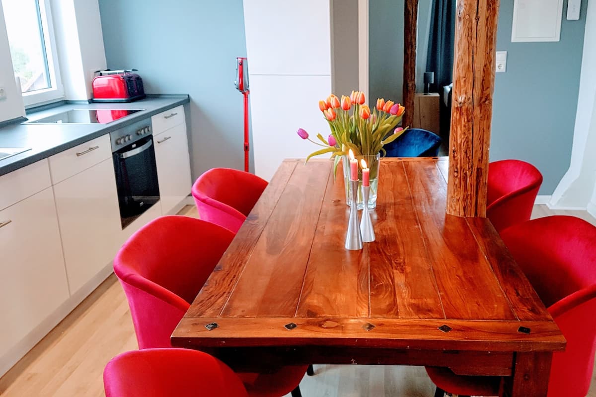 Appartement Luxe, vue jardin | Cuisine privée