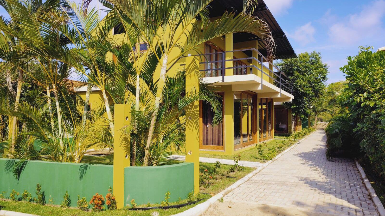 Fachada del alojamiento