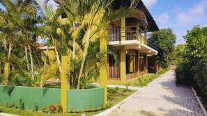 Fassade der Unterkunft