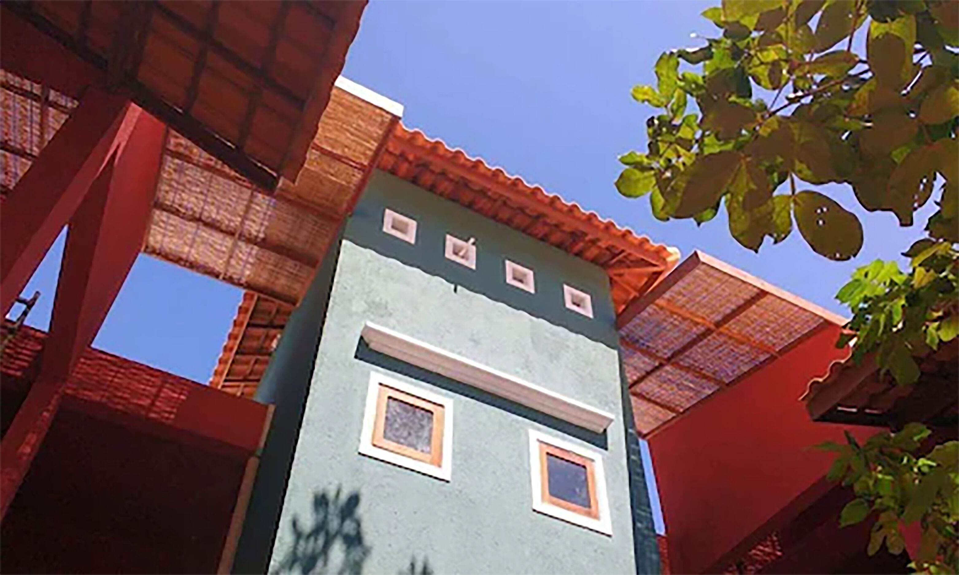 Fassade der Unterkunft