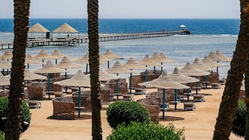 Superior Room, Sea View (Queen or Twin) | Beach | On the beach, beach volleyball, beach bar