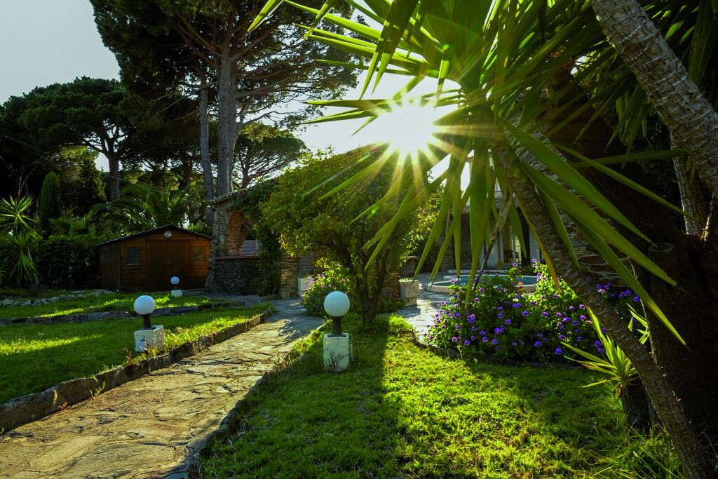 Overnattingsstedets uteområder