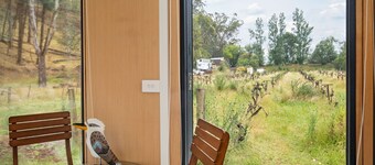Alpaca Tiny House with Vineyard Lakeside by Tiny Away