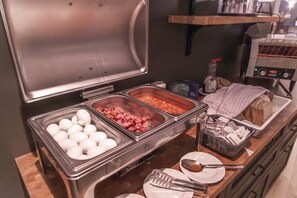 Desayuno buffet incluido todos los días 
