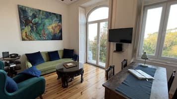 Apartamento, 2 habitaciones | 2 dormitorios, mobiliario individual, wifi gratis y ropa de cama