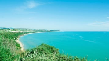 Una spiaggia nelle vicinanze