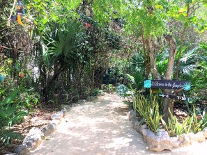 Terrein van de accommodatie