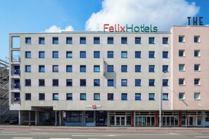 Majoituspaikan julkisivu