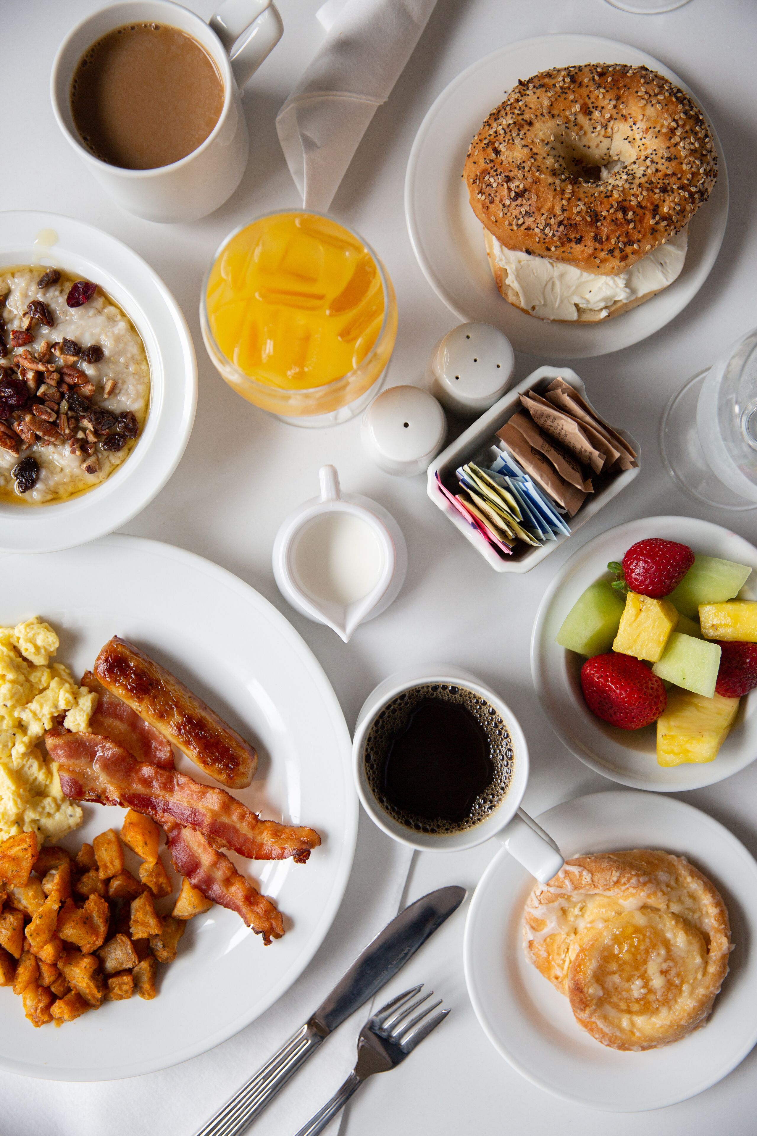 Daily buffet breakfast (USD 23.76 per person)