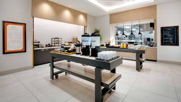 Daily cooked-to-order breakfast for a fee