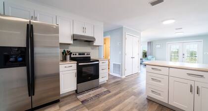 Beach House Steps from the Sand | Sleeps 9!