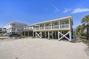 Exterior - Beach House Steps from the Sand | Sleeps 9! (Gulf Shores)