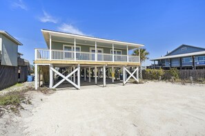 Exterior - Beach House Steps from the Sand | Sleeps 9! (Gulf Shores)