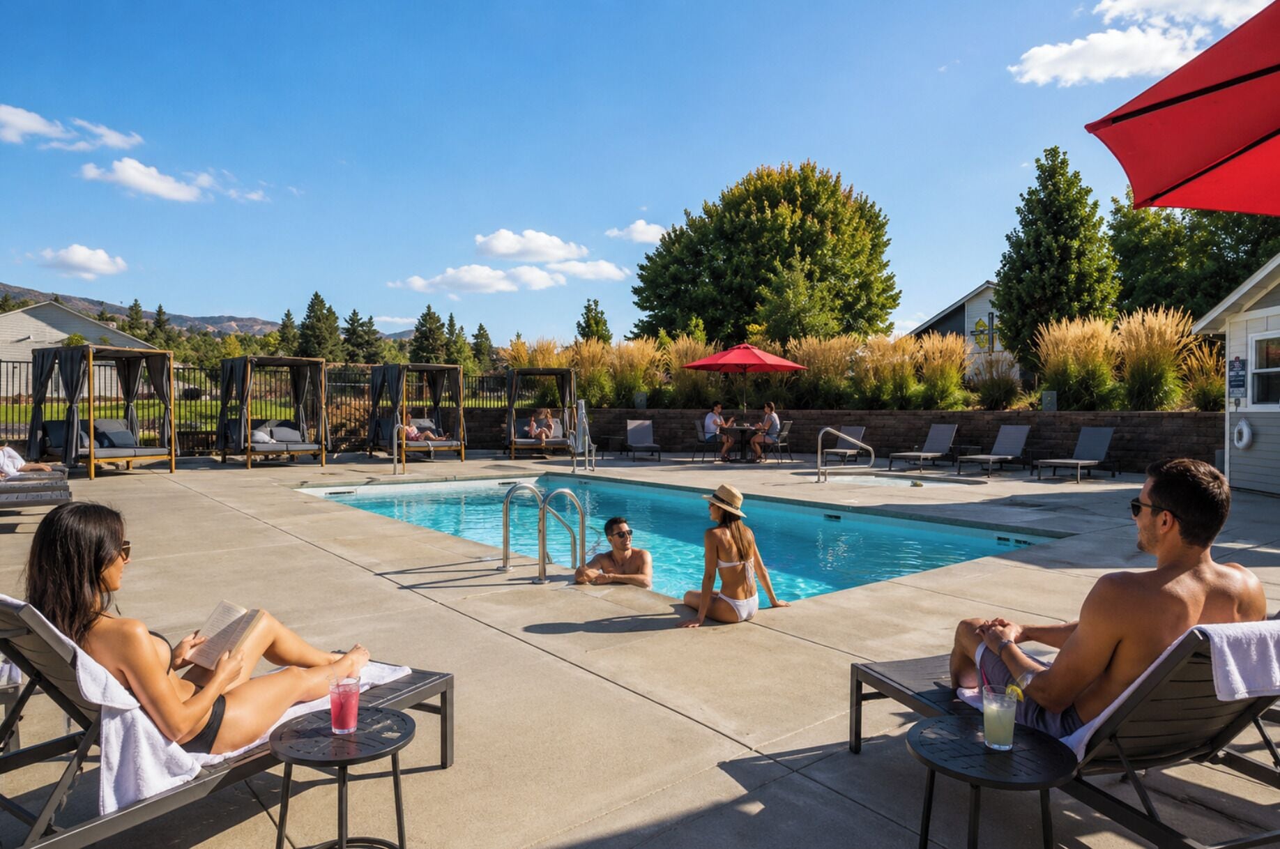 Outdoor pool