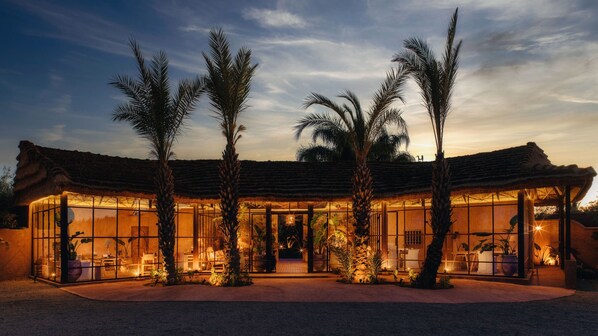 Façade de lâhĂ©bergement